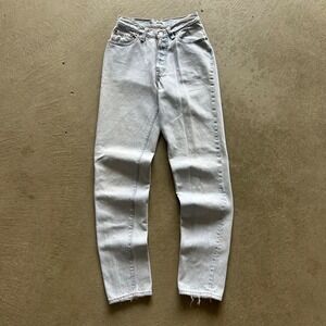 Vintage Levis 501 XX Jeans Womens Size 25x30 Blue Light Was Denim 17501-0133